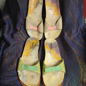 Lot 2 Pair Tabarca by Pepa Sandals Shoes Sz 7 1/2